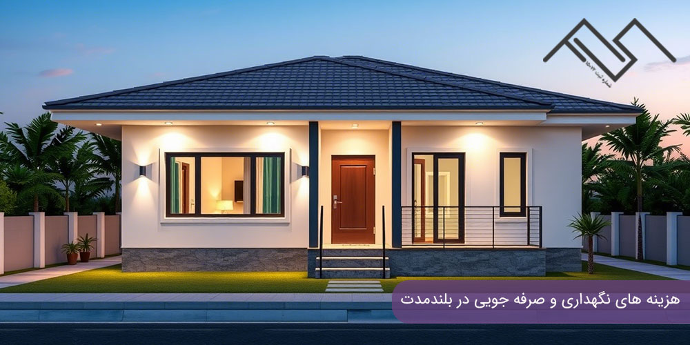 هزینه های نگهداری و صرفه جویی در بلندمدت