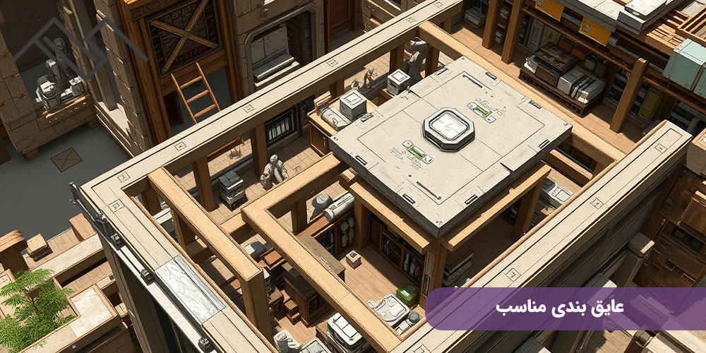 عایق ‌بندی مناسب