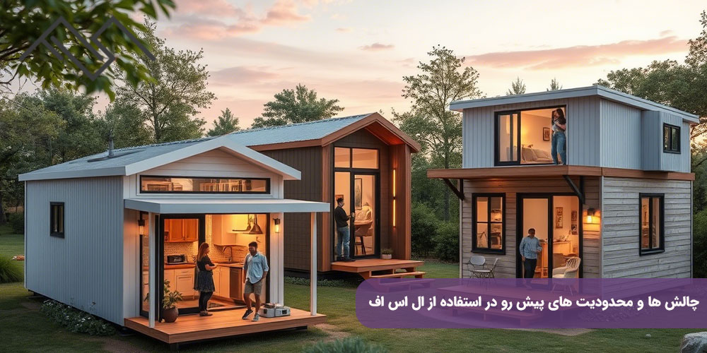 چالش ها و محدودیت های پیش رو در استفاده از ال اس اف