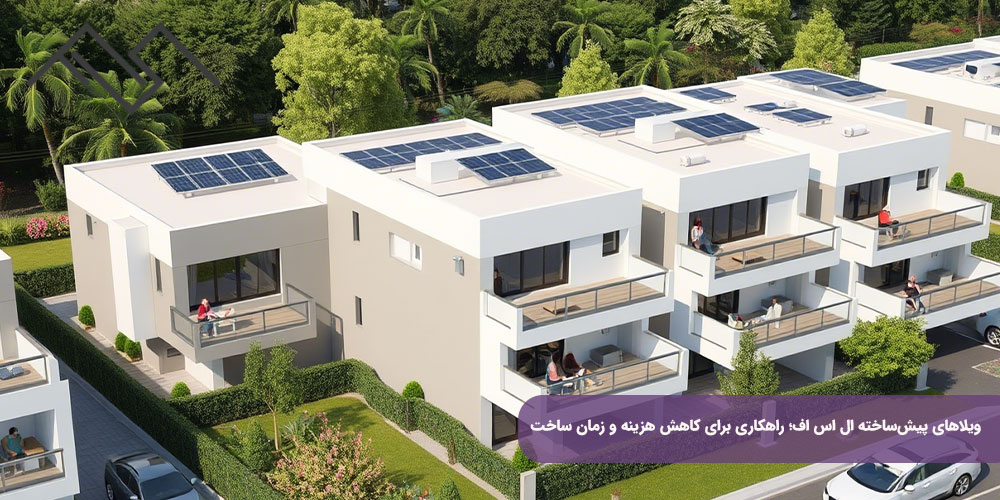 ویلاهای پیشساخته ال اس اف؛ راهکاری برای هزینه و زمان ساخت