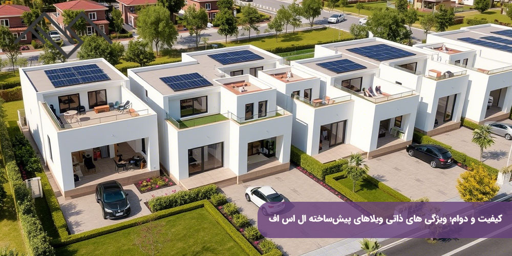 کیفیت و دوام؛ ویژگی های ذاتی ویلاهای پیشساخته ال اس اف