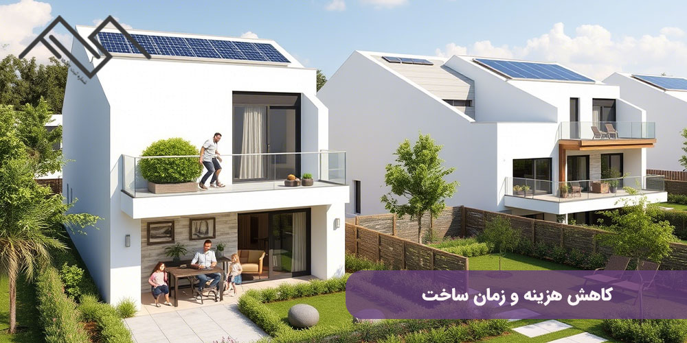 کاهش هزینه و زمان ساخت