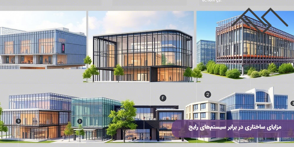 سازه‌ای متفاوت برای دنیای متفاوت: مزایای ساختاری در برابر سیستم‌های رایج