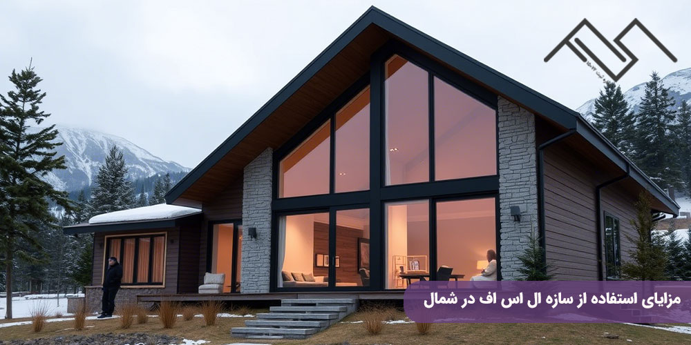 مزایای استفاده از سازه ال اس اف در شمال