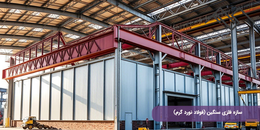 سازه فلزی سنگین (فولاد نورد گرم)