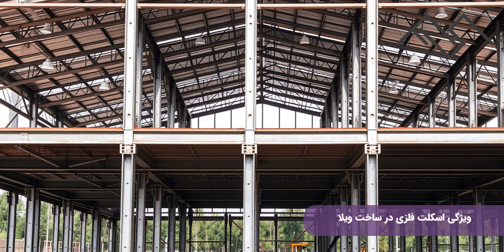 ال اس اف یا اسکلت فلزی؛ ویژگی اسکلت فلزی در ساخت ویلا