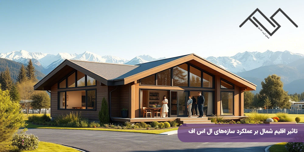 تاثیر اقلیم شمال بر عملکرد سازههای ال اس اف