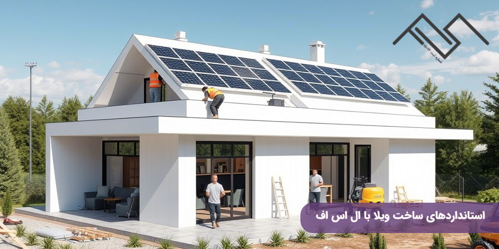 استانداردهای ساخت ویلا با ال اس اف