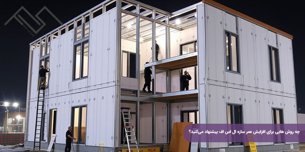 چه روش هایی برای افزایش عمر سازه ال اس اف پیشنهاد میکنید؟