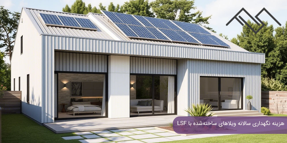 خدمات نگهداری سالانه ویلاهای ساخته شده با LSF