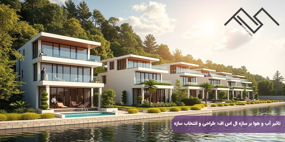 تاثیر آب و هوا بر سازه ال اس اف: طراحی و انتخاب سازه