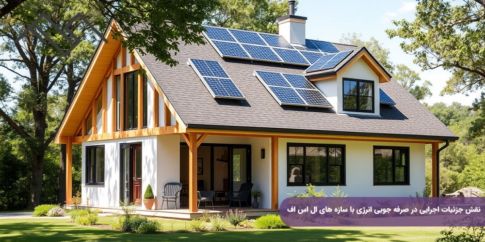 نقش جزئیات اجرایی در صرفه جویی انرژی با سازه های ال اس اف