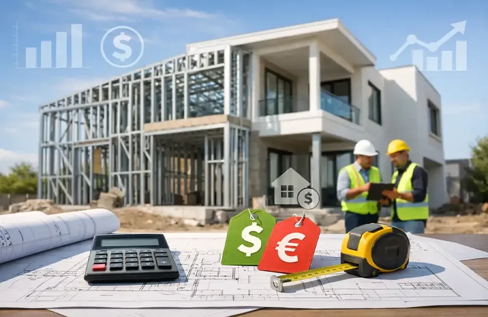 قیمت سازه LSF در سال ۱۴۰۵ چقدر است؟